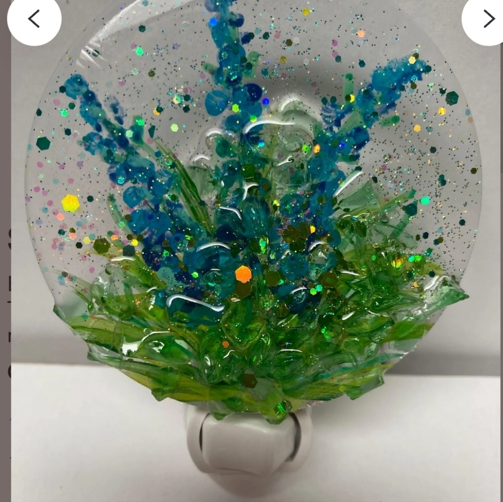 Texas Bluebonnet Nightlight By CONSTANCE COLLECTION
